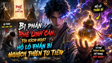 【 FULL BỘ 】Bị Phán Phế Linh Căn, Tôi Kích Hoạt Hồ Lô Thần Bí Nghịch Thiên Tu Tiên!