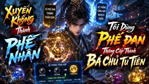 【 FULL BỘ 】Xuyên Không Thành Phế Nhân, Tôi Dùng Phế Đan Thăng Cấp Thành Bá Chủ Tu Tiên