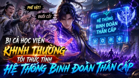 【 FULL BỘ 】Bị Cả Học Viện Khinh Thường, Tôi Thức Tỉnh Hệ Thống Binh Đoàn Thần Cấp