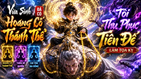 【 FULL BỘ 】Vừa Sinh Đã Có Hoang Cổ Thánh Thể, Tôi Thu Phục Tiên Đế Làm Tọa Kỵ!