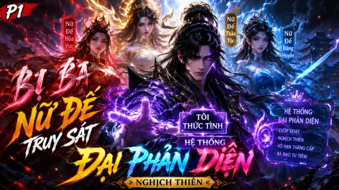 【 FULL BỘ 】Bị Ba Nữ Đế Truy Sát, Tôi Thức Tỉnh Hệ Thống Đại Phản Diện Nghịch Thiên!