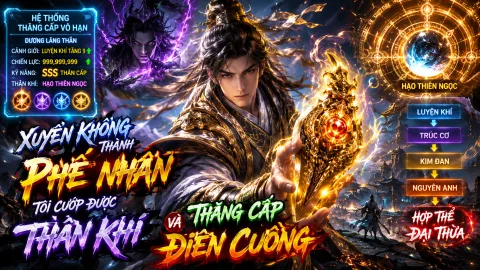 【 FULL BỘ 】Xuyên Không Thành Phế Nhân, Tôi Cướp Được Thần Khí Và Thăng Cấp Điên Cuồng!