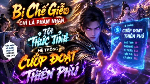 【 FULL BỘ 】Bị Chế Giễu Chỉ Là Phàm Nhân, Tôi Thức Tỉnh Hệ Thống Cướp Đoạt Thiên Phú!