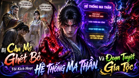 【 FULL BỘ 】Bị Cha Mẹ Ghét Bỏ, Tôi Kích Hoạt Hệ Thống Ma Thần Và Đoạn Tuyệt Gia Tộc