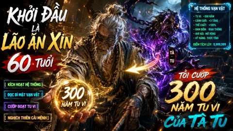 【 FULL BỘ 】Khởi Đầu Là Lão Ăn Xin 60 Tuổi, Tôi Cướp 300 Năm Tu Vi Của Tà Tu