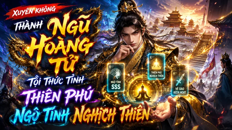 【 FULL BỘ 】Xuyên Không Thành Ngũ Hoàng Tử, Tôi Thức Tỉnh Thiên Phú Ngộ Tính Nghịch Thiên