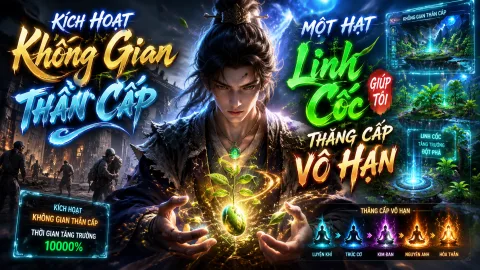 【 FULL BỘ 】Kích Hoạt Không Gian Thần Cấp, Một Hạt Linh Cốc Giúp Tôi Thăng Cấp Vô Hạn!
