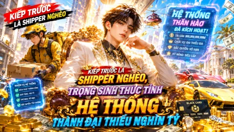 KIẾP TRƯỚC LÀ SHIPPER NGHÈO, TRỌNG SINH THỨC TỈNH HỆ THỐNG THÀNH ĐẠI THIẾU NGHÌN TỶ