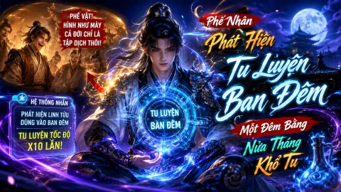 【 FULL BỘ 】Phế Nhân Phát Hiện Tu Luyện Ban Đêm, Một Đêm Bằng Nửa Tháng Khổ Tu