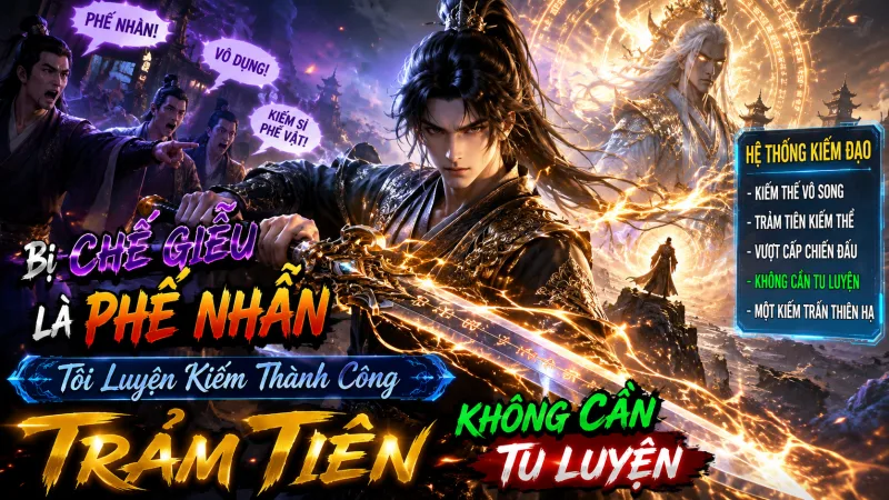 【 FULL BỘ 】Bị Chế Giễu Là Phế Nhân, Tôi Luyện Kiếm Thành Công Trảm Tiên Không Cần Tu Luyện!