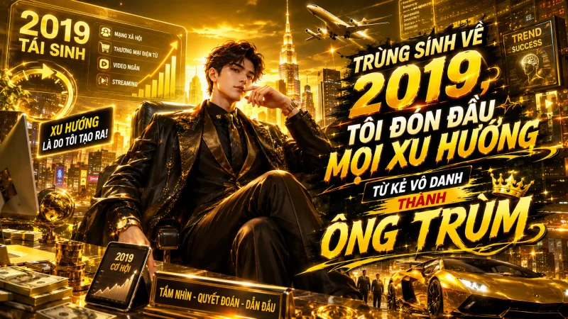 [ Trọn Bộ ] - TRÙNG SINH VỀ 2019, TÔI ĐÓN ĐẦU MỌI XU HƯỚNG - TỪ KẺ VÔ DANH THÀNH ÔNG TRÙM