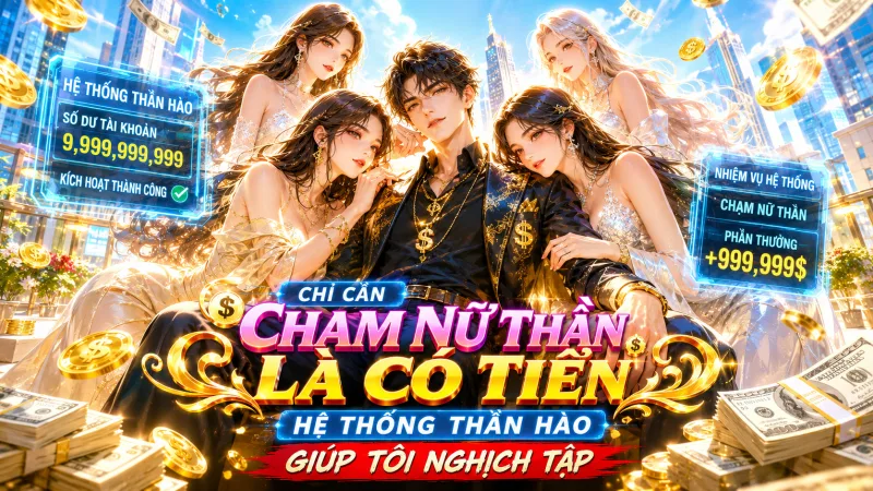 CHỈ CẦN CHẠM NỮ THẦN LÀ CÓ TIỀN, HỆ THỐNG THẦN HÀO GIÚP TÔI NGHỊCH TẬP