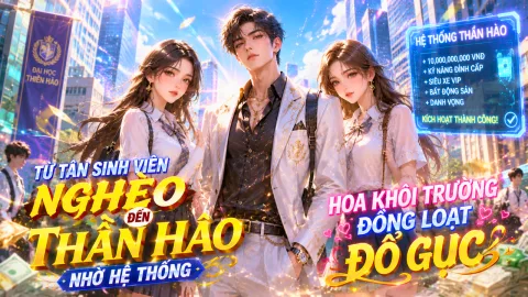 TỪ TÂN SINH VIÊN NGHÈO ĐẾN THẦN HÀO NHỜ HỆ THỐNG, HOA KHÔI TRƯỜNG ĐỒNG LOẠT ĐỔ GỤC
