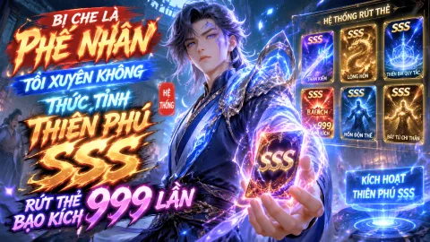BỊ CHÊ LÀ PHẾ NHÂN, TÔI XUYÊN KHÔNG THỨC TỈNH THIÊN PHÚ SSS RÚT THẺ BẠO KÍCH 999 LẦN