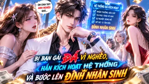 BỊ BẠN GÁI ĐÁ VÌ NGHÈO, HẮN KÍCH HOẠT HỆ THỐNG VÀ BƯỚC LÊN ĐỈNH NHÂN SINH