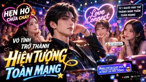 ĐẾN SHOW HẸN HÒ CHỮA CHÁY, ANH VÔ TÌNH TRỞ THÀNH HIỆN TƯỢNG TOÀN MẠNG