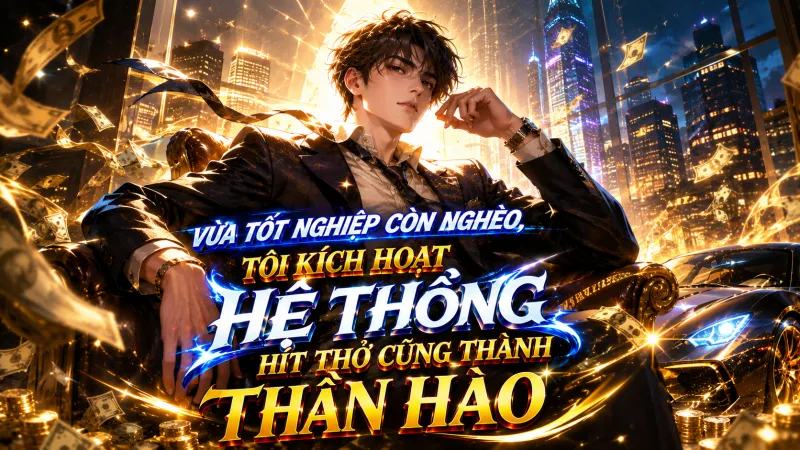 VỪA TỐT NGHIỆP CÒN NGHÈO, TÔI KÍCH HOẠT HỆ THỐNG HÍT THỞ CŨNG THÀNH THẦN HÀO