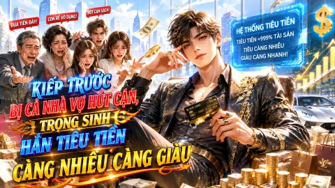 KIẾP TRƯỚC BỊ CẢ NHÀ VỢ HÚT CẠN, TRỌNG SINH HẮN TIÊU TIỀN CÀNG NHIỀU CÀNG GIÀU