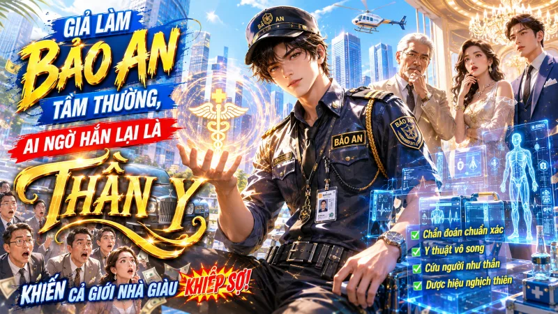GIẢ LÀM BẢO AN TẦM THƯỜNG, AI NGỜ HẮN LẠI LÀ THẦN Y KHIẾN CẢ GIỚI NHÀ GIÀU KHIẾP SỢ