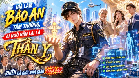 GIẢ LÀM BẢO AN TẦM THƯỜNG, AI NGỜ HẮN LẠI LÀ THẦN Y KHIẾN CẢ GIỚI NHÀ GIÀU KHIẾP SỢ