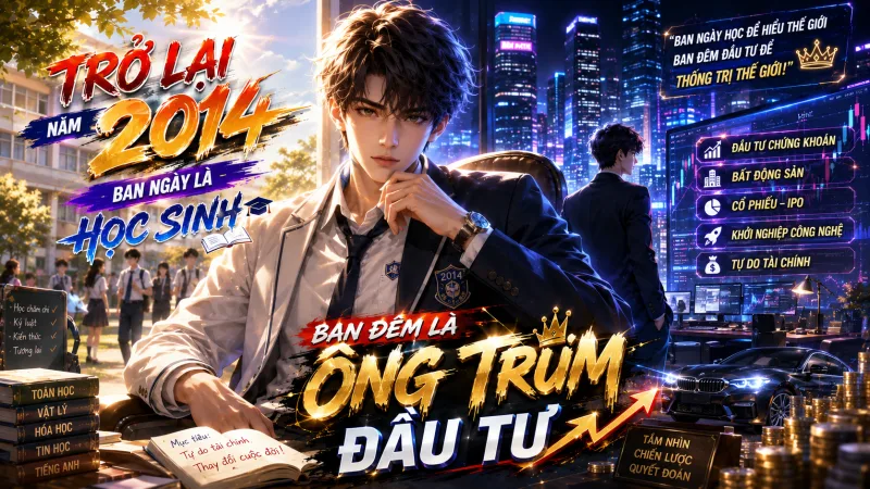 TRỞ LẠI NĂM 2014, BAN NGÀY LÀ HỌC SINH, BAN ĐÊM LÀ ÔNG TRÙM ĐẦU TƯ
