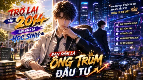 TRỞ LẠI NĂM 2014, BAN NGÀY LÀ HỌC SINH, BAN ĐÊM LÀ ÔNG TRÙM ĐẦU TƯ