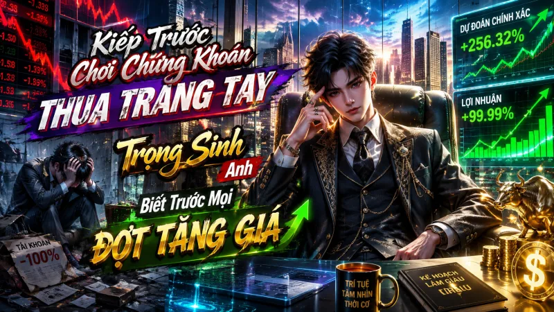 KIẾP TRƯỚC CHƠI CHỨNG KHOÁN THUA TRẮNG TAY, TRỌNG SINH ANH BIẾT TRƯỚC MỌI ĐỢT TĂNG GIÁ