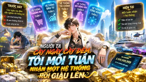 NGƯỜI TA CÀY NGÀY CÀY ĐÊM, TÔI MỖI TUẦN NHẬN MỘT HỆ THỐNG RỒI GIÀU LÊN