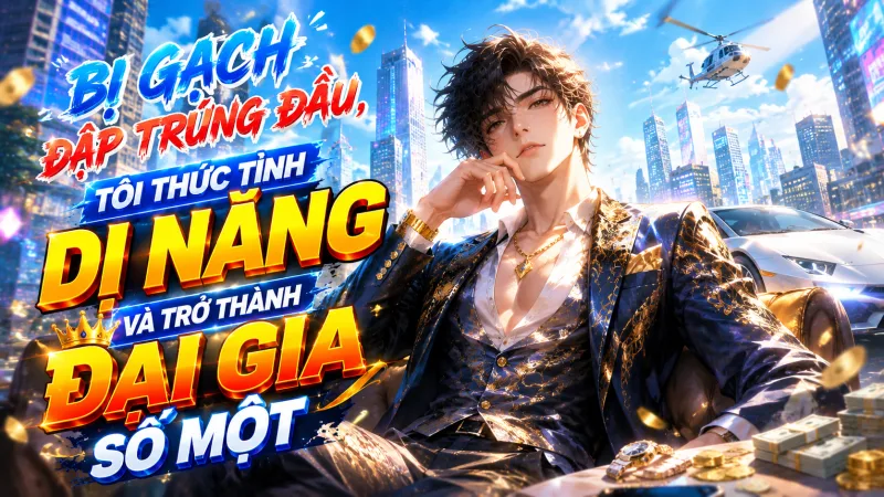 BỊ GẠCH ĐẬP TRÚNG ĐẦU, TÔI THỨC TỈNH DỊ NĂNG VÀ TRỞ THÀNH ĐẠI GIA SỐ MỘT