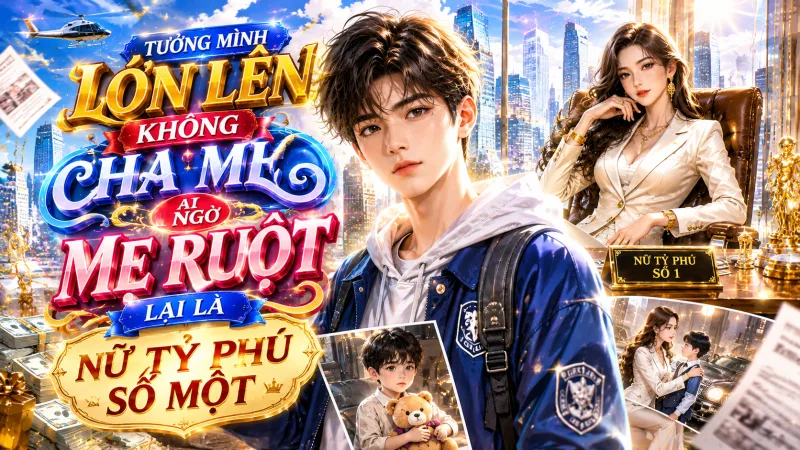 TƯỞNG MÌNH LỚN LÊN KHÔNG CHA MẸ, AI NGỜ MẸ RUỘT LẠI LÀ NỮ TỶ PHÚ SỐ MỘT