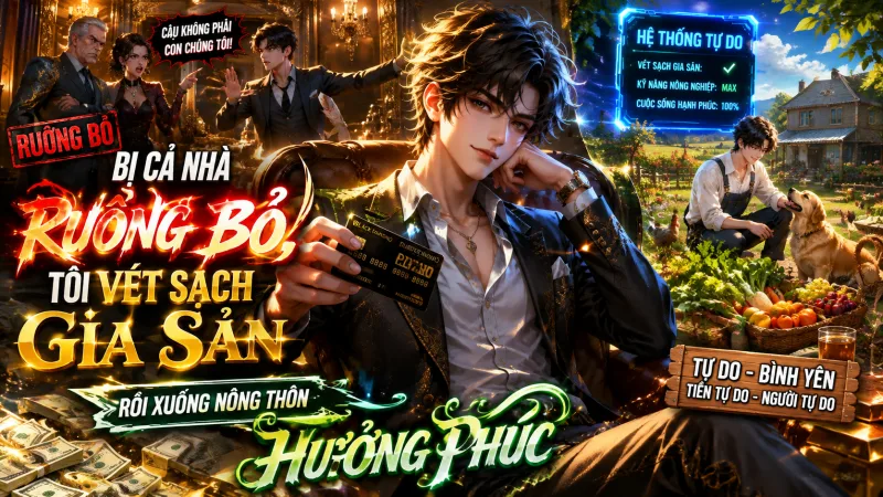 BỊ CẢ NHÀ RUỒNG BỎ, TÔI VÉT SẠCH GIA SẢN RỒI XUỐNG NÔNG THÔN HƯỞNG PHÚC
