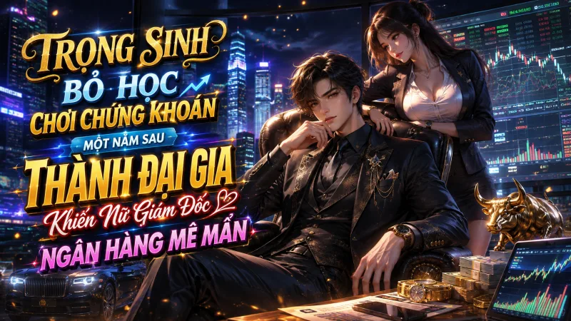TRỌNG SINH BỎ HỌC CHƠI CHỨNG KHOÁN, MỘT NĂM SAU THÀNH ĐẠI GIA KHIẾN NỮ GIÁM ĐỐC NGÂN HÀNG MÊ MẨN