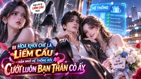 BỊ HOA KHÔI CHÊ LÀ LIẾM CẨU, HẮN NHỜ HỆ THỐNG RỒI CƯỚI LUÔN BẠN THÂN CÔ ẤY