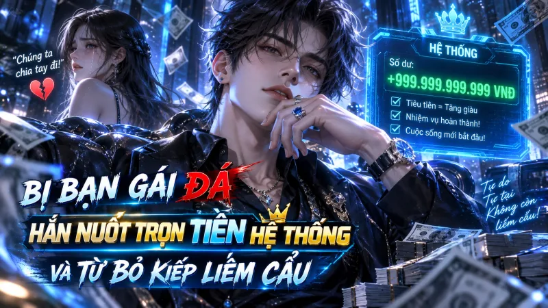 BỊ BẠN GÁI ĐÁ, HẮN NUỐT TRỌN TIỀN HỆ THỐNG VÀ TỪ BỎ KIẾP LIẾM CẨU