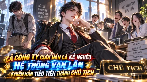 CẢ CÔNG TY CƯỜI HẮN LÀ KẺ NGHÈO, HỆ THỐNG VẠN LẦN KHIẾN HẮN TIÊU TIỀN THÀNH CHỦ TỊCH