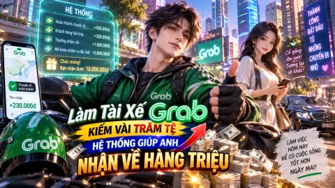 LÀM TÀI XẾ KIẾM VÀI TRĂM TỆ, HỆ THỐNG GIÚP ANH NHẬN VỀ HÀNG TRIỆU