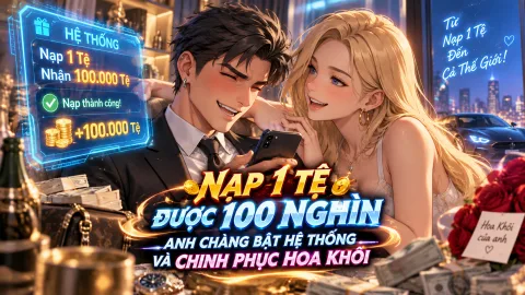 NẠP 1 TỆ ĐƯỢC 100 NGHÌN, ANH CHÀNG BẬT HỆ THỐNG VÀ CHINH PHỤC HOA KHÔI