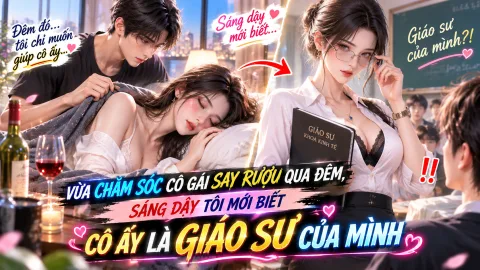 VỪA CHĂM SÓC CÔ GÁI SAY RƯỢU QUA ĐÊM, SÁNG DẬY TÔI MỚI BIẾT CÔ ẤY LÀ GIÁO SƯ CỦA MÌNH
