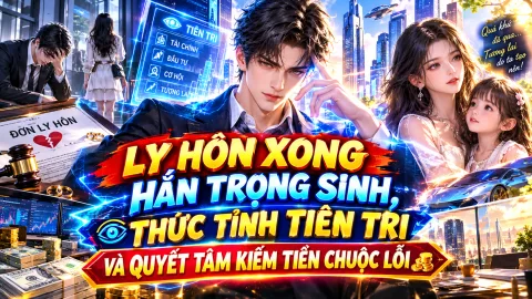 LY HÔN XONG HẮN TRỌNG SINH, THỨC TỈNH TIÊN TRI VÀ QUYẾT TÂM KIẾM TIỀN CHUỘC LỖI