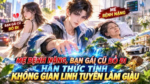 MẸ BỆNH NẶNG, BẠN GÁI CŨ BỎ ĐI, HẮN THỨC TỈNH KHÔNG GIAN LINH TUYỀN LÀM GIÀU